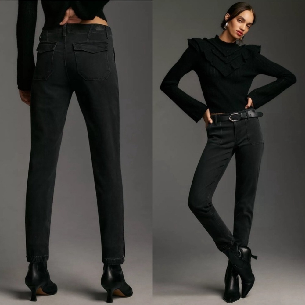 NWT PAIGE Mayslie Mid-Rise Jogger Jeans‎ Size 25